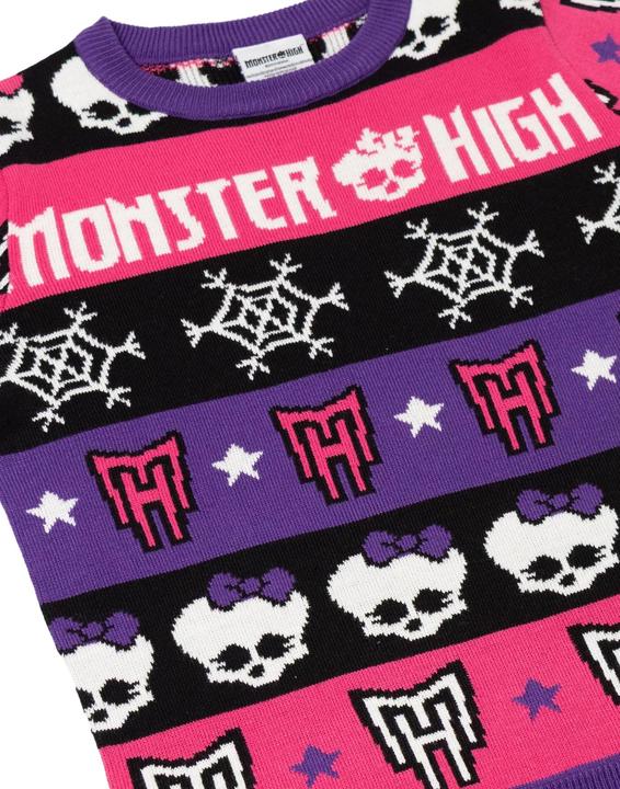 Produktbild Monster High Pullover Mädchen weihnachtliches Design (128)