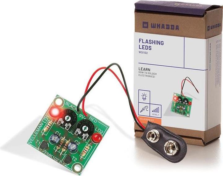 Actual product image Whadda Flashing LEDs kit (Various)