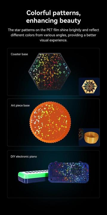 Immagine prodotto Creality Stampa la piattaforma fronte/retro "Stelle