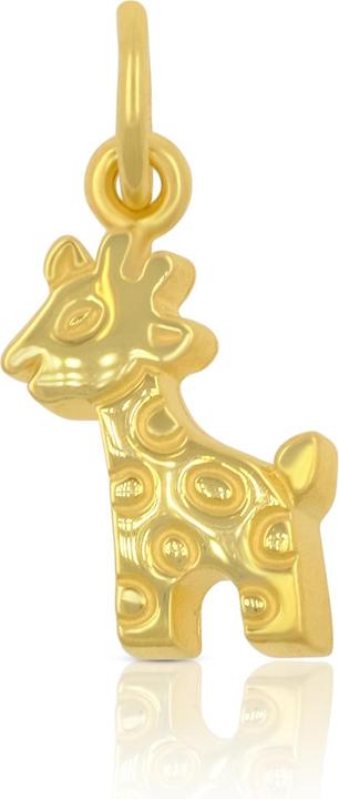 Image du produit Muau Pendant girafe or jaune 750, 19x9mm (Or jaune 750/18K)