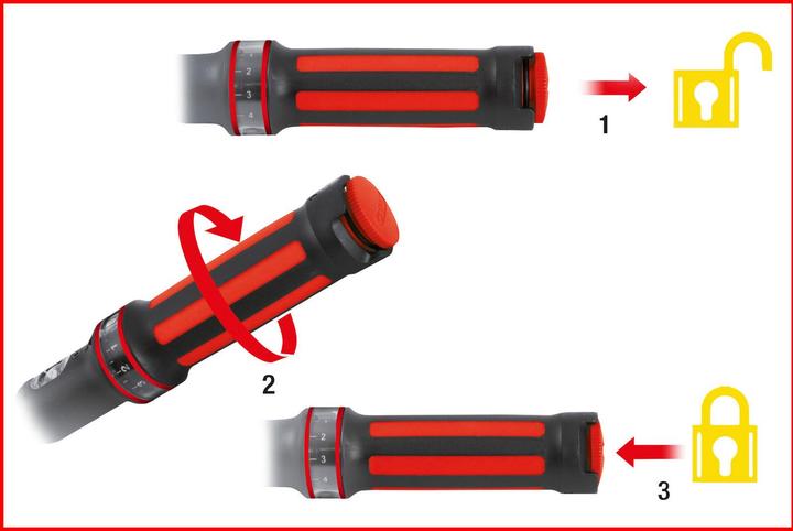 Image du produit KS Tools Ergotorque (1/2", 40 Nm, 200 Nm)