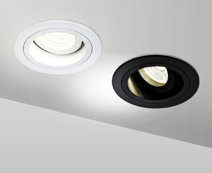 Image du produit Maytoni Atom Downlight, Luminaire encastré GU10 rond blanc Ø92mm (GU10)
