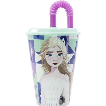 Stor, Stoviglie + posate per bambini, Bicchiere Easy Coffee 430ml Frozen Ice Magic