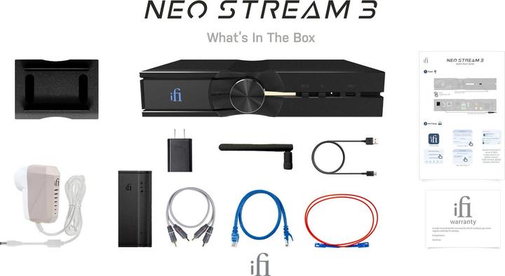 Produktbild iFi Audio NEO Stream 3 (USB-DAC, Airplay, WLAN)