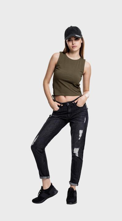 Immagine prodotto Urban Classics Top con pizzo da donna (L)