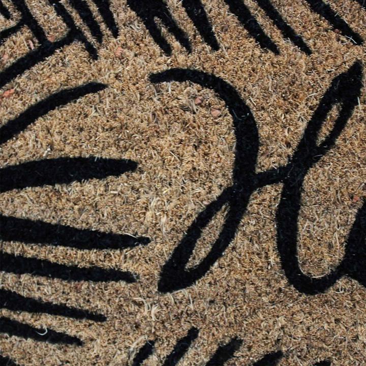 Actual product image Douceur D'intérieur rectangular doormat, 40 x 60 cm, printed coconut (40 x 60 x 1.5 cm)