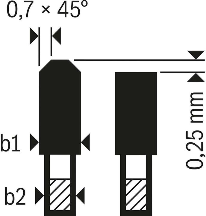 Produktbild Bosch Professional Zubehör Kreissägeblatt Best for Laminate, 254 x 30 x 2,5 mm, 84