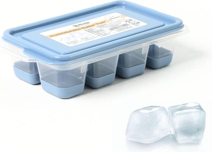 Produktbild B-Home Eiswürfelbehälter mit Deckel Eiswürfelform Eiswürfelschale
