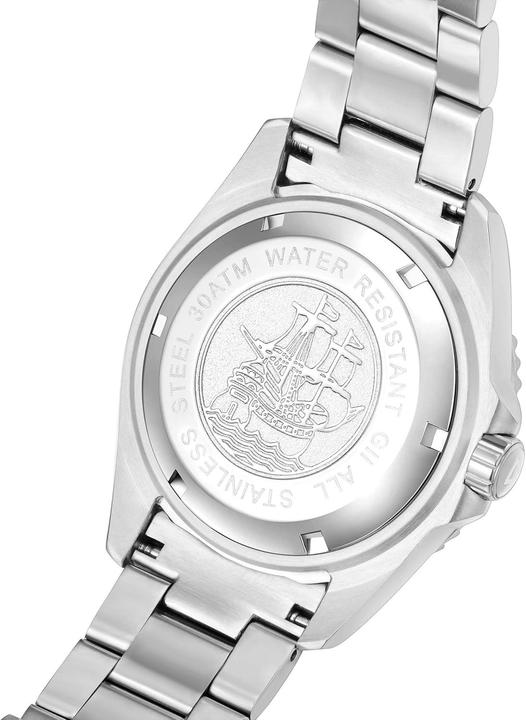 Image du produit Gigandet Montre automatique analogique pour homme avec réserve de marche et étanche (Montre de plongée, 43 mm)