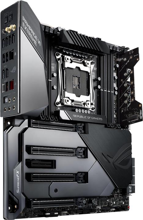 Actual product image ASUS Rampage Vi Extreme (LGA 2066, Intel X299, E-ATX)