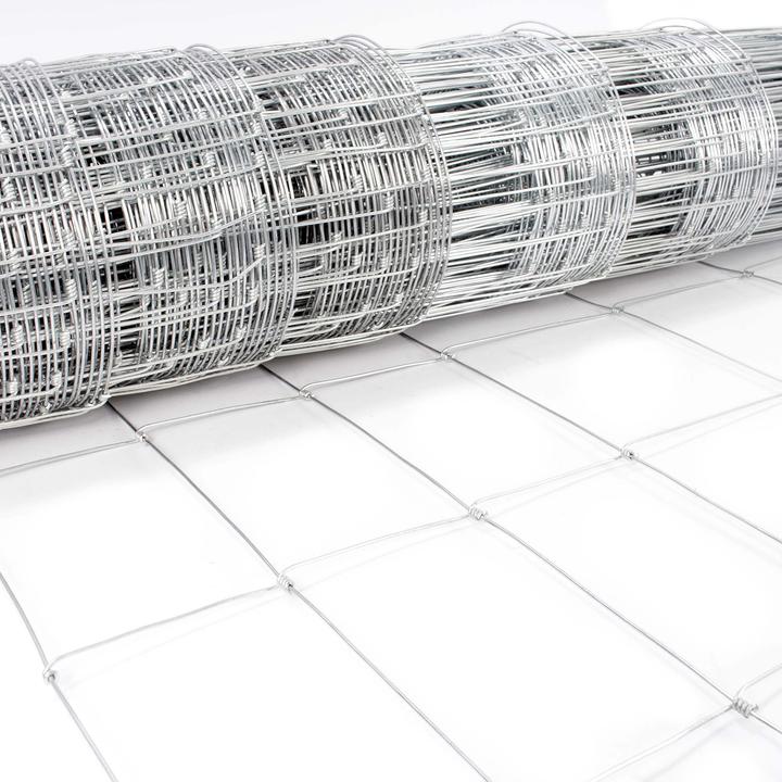 Produktbild Wiltec Wildzaun Weidezaun 50m lang 125/13/15 Drahtzaun Knotengeflecht Forstzaun