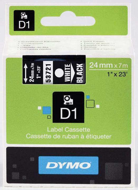 Produktbild Dymo Schriftbandkassette (2.40 cm, Rot)