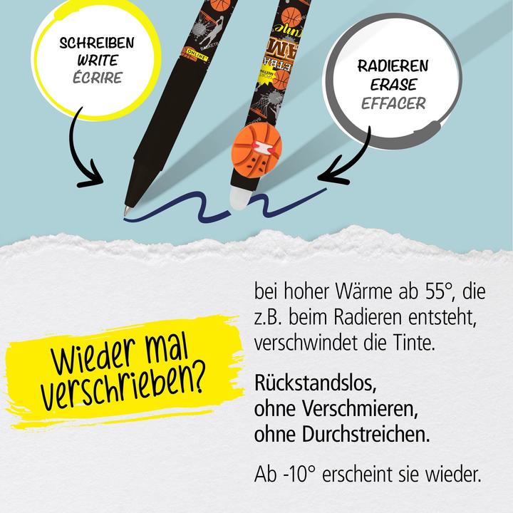 Image du produit Online 6er Pack Gelpen magiXX Fun Girls gemischt (Bleu, 6x)