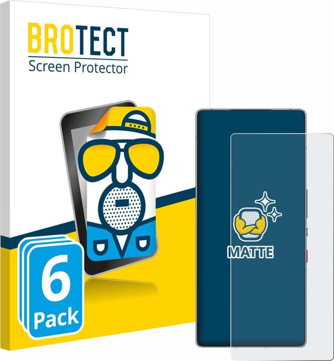 Immagine prodotto BROTECT Pellicola Opaca (6 pz., Nubia RedMagic 10 Pro)