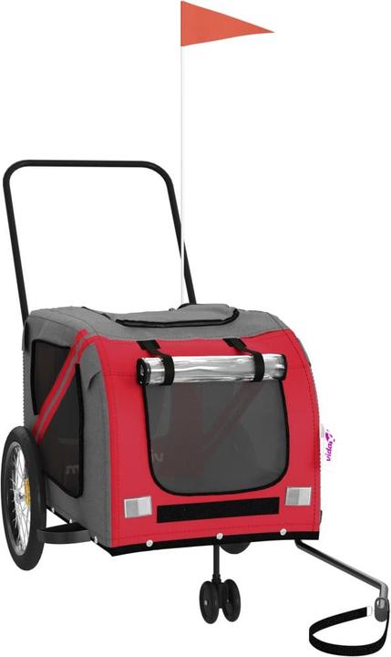 Image du produit vidaXL Fahrradanhänger Hund
