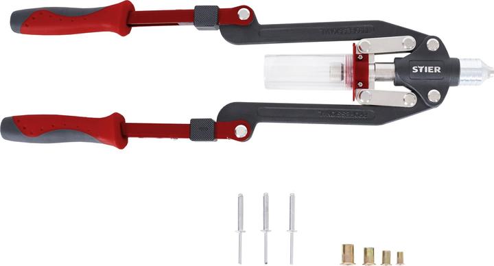 Immagine prodotto Stier Set per rivettatrice universale, 11 pezzi