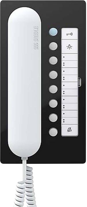 Image du produit Siedle S. & Soehne Bus-Telefon Comfort noir-brillant/blanc BTC 850-02 SH/