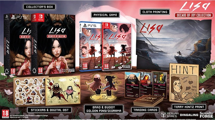 Actual product image Serenity Forge LISA: Decade Of Joy Collection (PS5, DE)