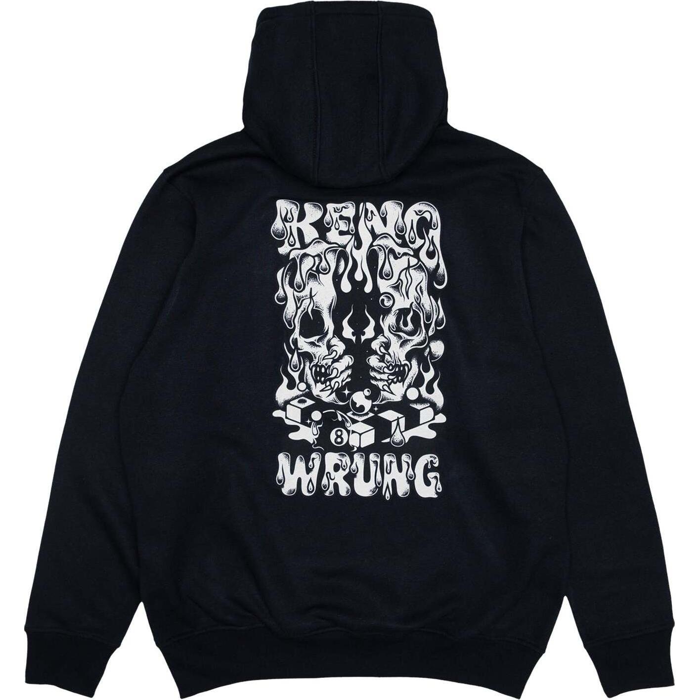 Thumbnail - Wrung, Damen, Pullover, kapuzenpullover keno, Schwarz, (XL)