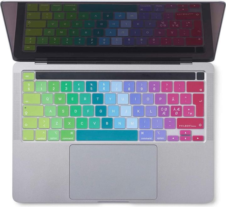 Immagine prodotto Philbert Design Philbert - Copri tastiera - Lettere scandinave - MacBook Pro 13" M1-M2 2020/2022 e 16 2019 - Rai