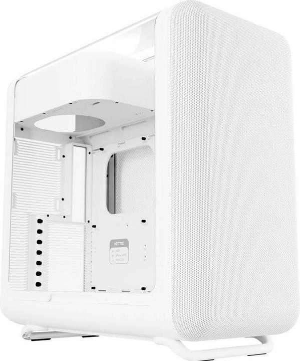 Actual product image Hyte X50 Mid Tower Case Snow White (ATX, mATX, Mini-ITX)