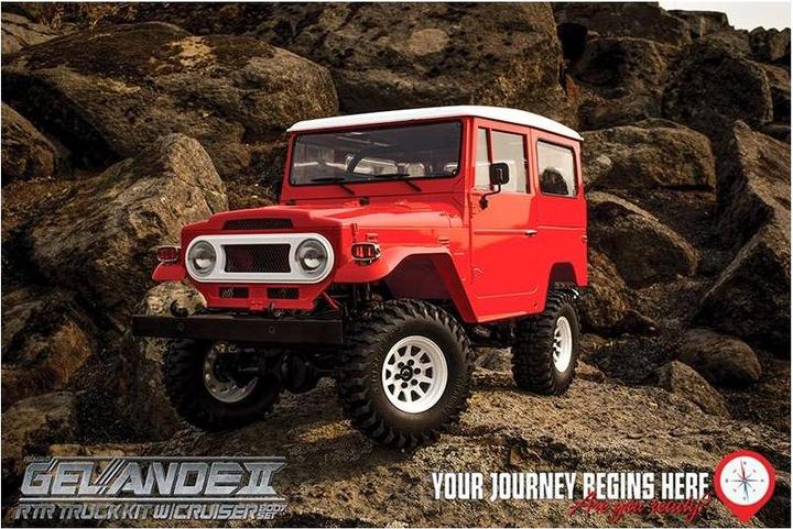 Immagine prodotto Rc4Wd Scala Crawler Terrain II Cruiser RTR, 1:10 (RTR pronto all'uso)