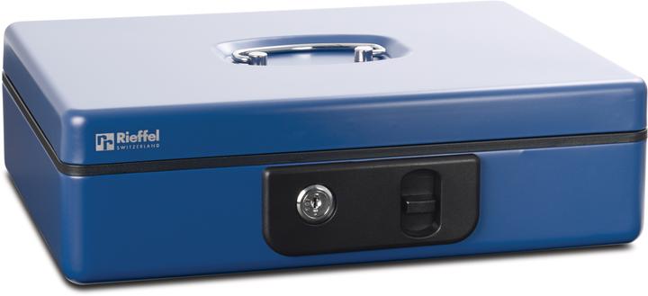 Produktbild Rieffel Geldkassette mit Federdeckel DELUXE 4 BLAU
