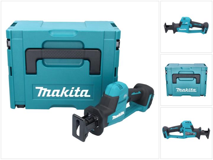 Actual product image Makita DJR 189 ZJ Battery Reciprocating Saw 18 V Brushless + Makpac - without battery, without charger