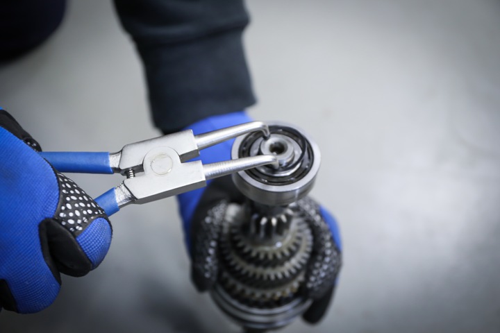 Actual product image BGS Snap ring pliers set (175 mm)