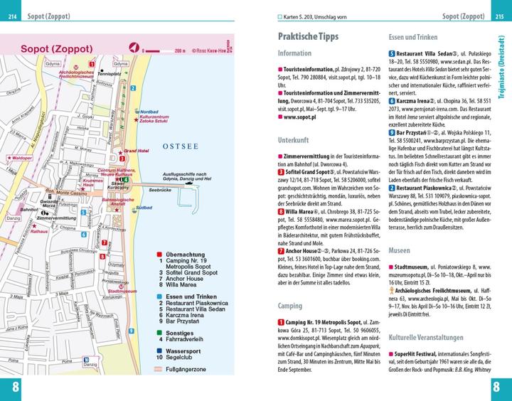 Actual product image Reiseführer Polen - Ostseeküste und Masuren (German, Mirko Kaupat, 2024)