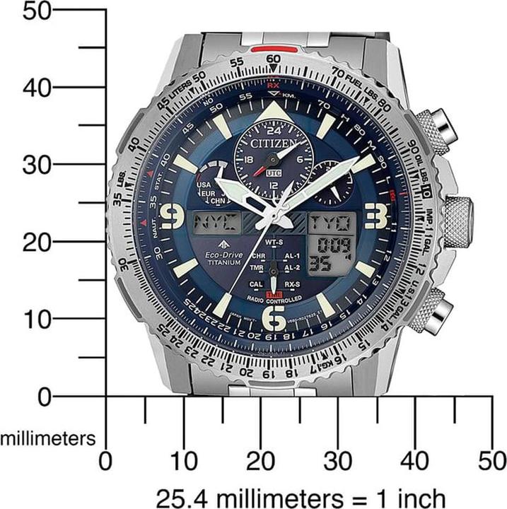 Produktbild Citizen Promaster Sky Eco (Funkuhr, Chronograph, Gangreserveanzeige, 45 mm)