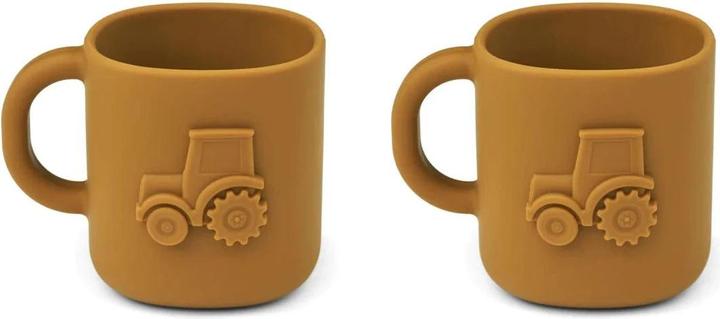 Produktbild Liewood Silikon Tasse Farrell er Pack Golden caramel (220 ml, 2 x)