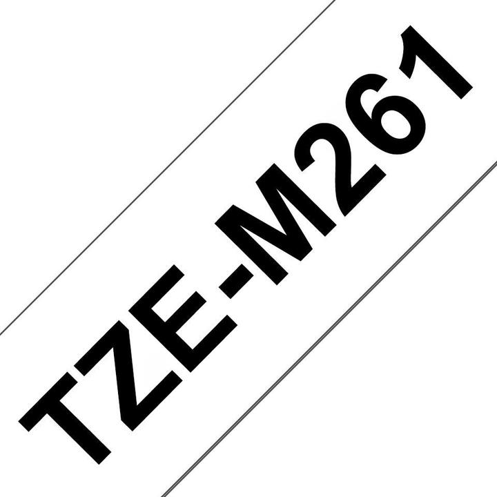 Actual product image Brother TZe-M261 Matt (3.60 cm, Transparent)