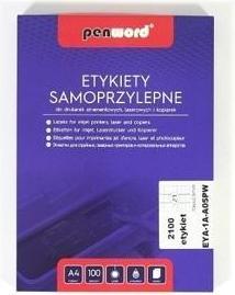 Produktbild Penword Selbstklebende Etiketten A4/100K 21x70x42,3mm