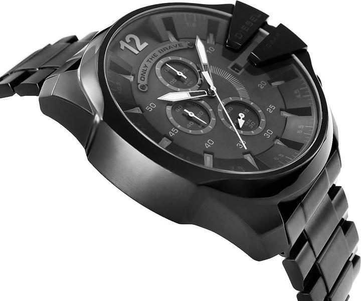 Immagine prodotto Diesel Zegarek Zegarek Męski Mega Chief DZ4355 Czarny (Cronografo, 51 mm)