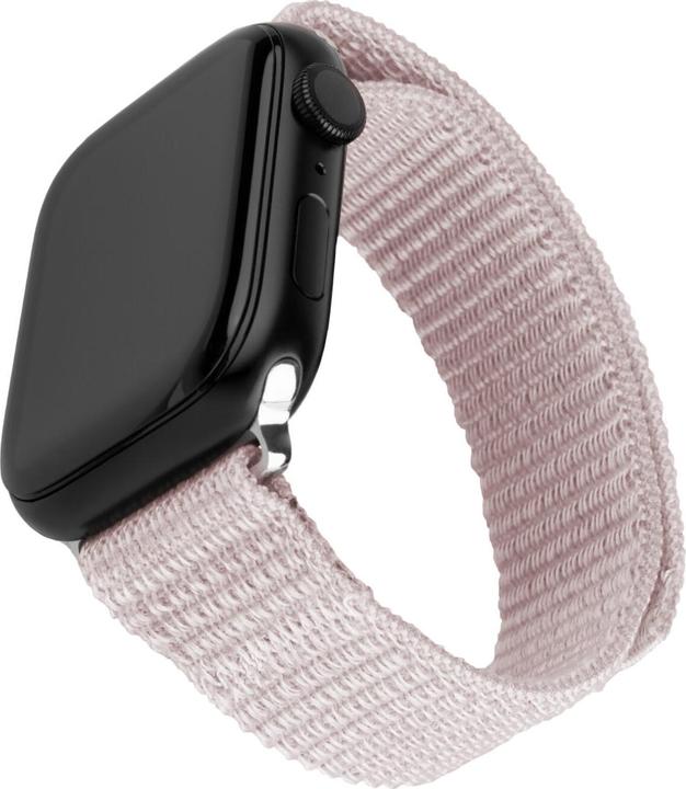 Fixed Nylonband für Apple Watch 42/44/45/46/49 mm, Roségold