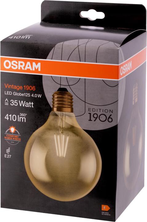 Produktbild Ledvance LED-Vintage-Lampe (E27, 410 lm, 4 x)