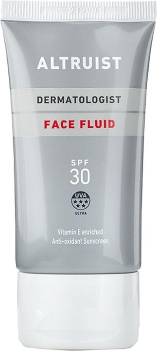 Actual product image Altruist Dermatologist Sunscreen Fluid SPF30 50ml Face Fluid (Sun cream face, SPF 30, 50 ml, 50 g)