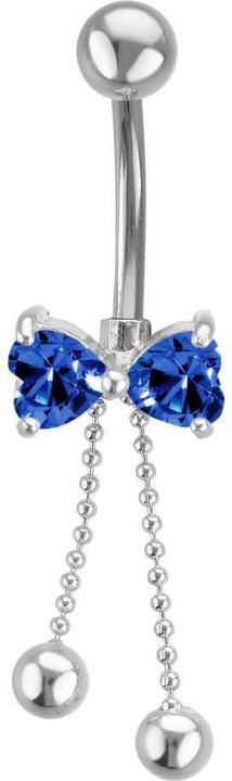Image du produit Bijouteria Piercing nombril (Acier inoxydable, Laiton, Zircone)