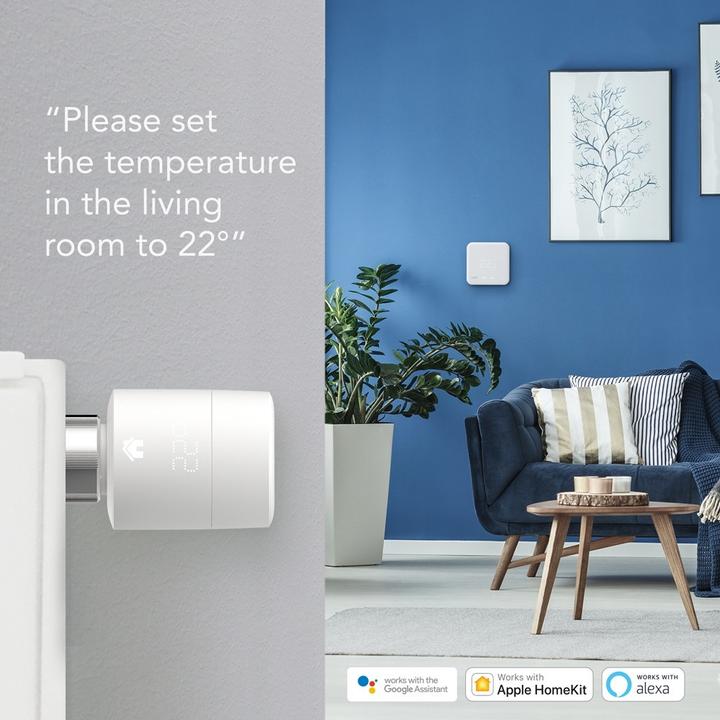 Immagine prodotto tado° Termostato radiatore intelligente - Quattro Pack