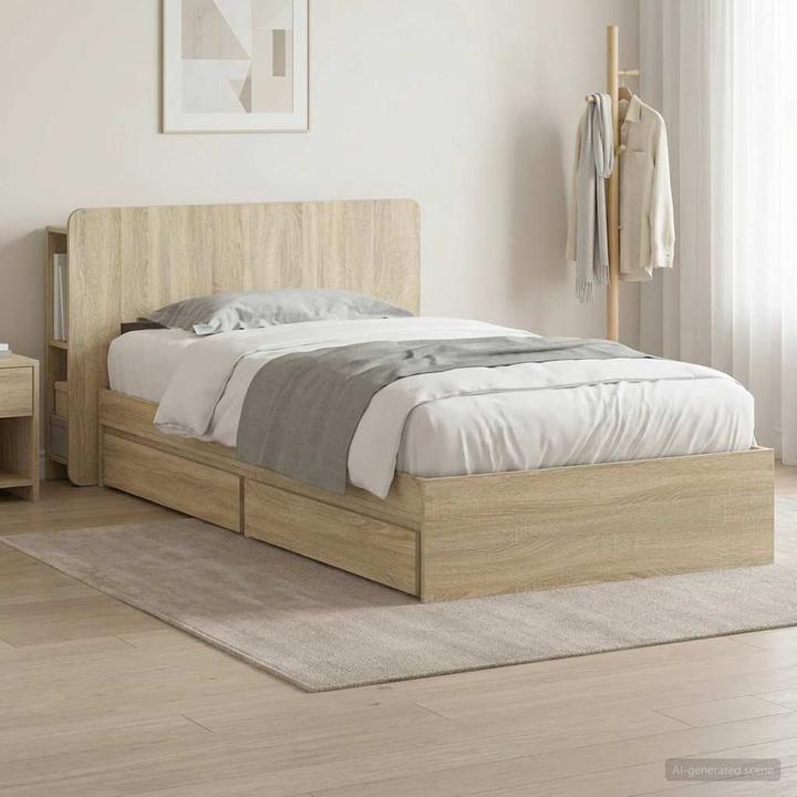 Produktbild vidaXL Bettrahmen (90 x 190 cm)