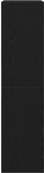 Immagine prodotto vidaXL Armadio in nero, rovere, 50x50x200 cm in materiale ligneo (50 x 50 x 200 cm)
