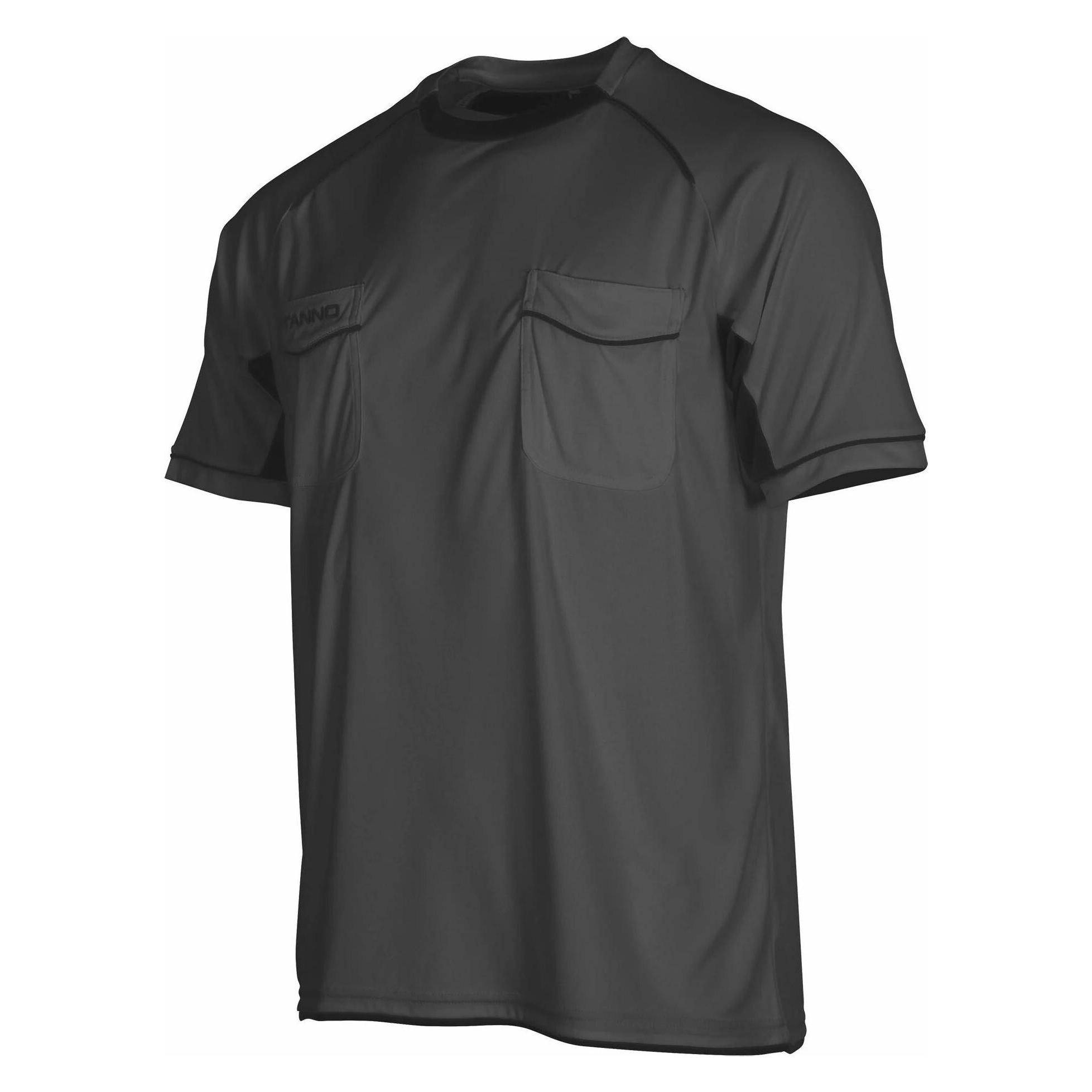 Stanno, Herren, Sportshirt, Bergamo Schiedsrichter Trikot Kurzarm (Xs), Grau, Xs