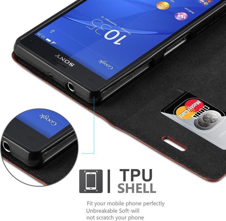 Produktbild Cadorabo Book Invisible Magnet Cover (Sony Xperia Z3 Compact)