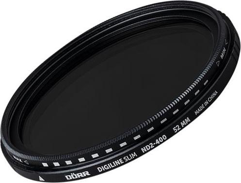 Produktbild Dörr Graufilter Digiline Slim Variabler ND2-400 – 52 mm (52 mm, ND- / Graufilter, 52 mm)