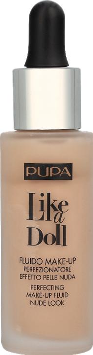 Actual product image Pupa Milano Like a Doll Fluid Natural Beige (030 Natural Beige)