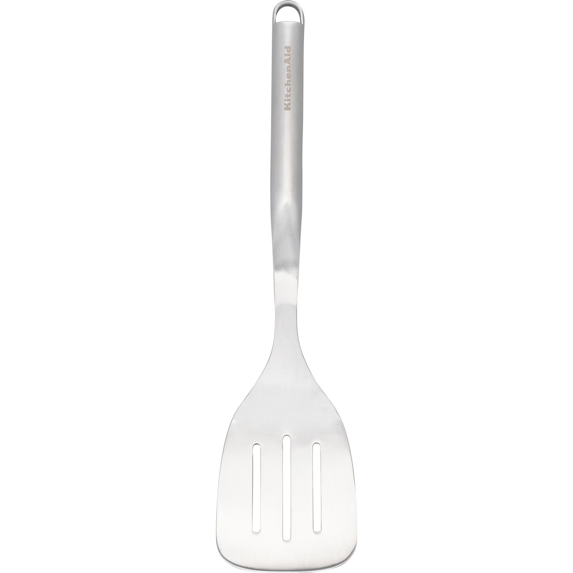 KitchenAid Slotted Food Turner, Kochbesteck, Silber