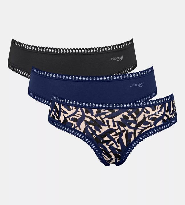 Immagine prodotto Sloggi 3er Pack GO Crush Hipster (XS, confezione da 3)