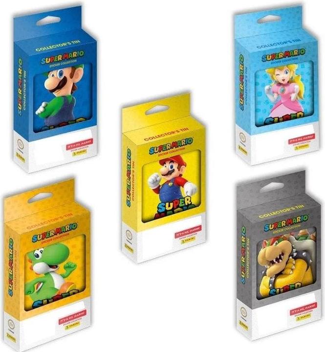 Actual product image Panini Super Mario 2 Slim Tin Box (English, Box Set & Collection)