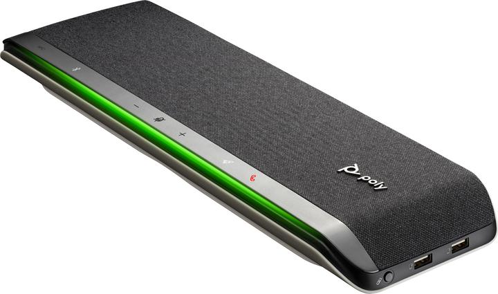 Image du produit Poly HP Sync 60 USB-A USB-C Speaker Phone, Mobile phone/PC, Black, Silver, 30 m, 55 dB, 1.5 m, IP64